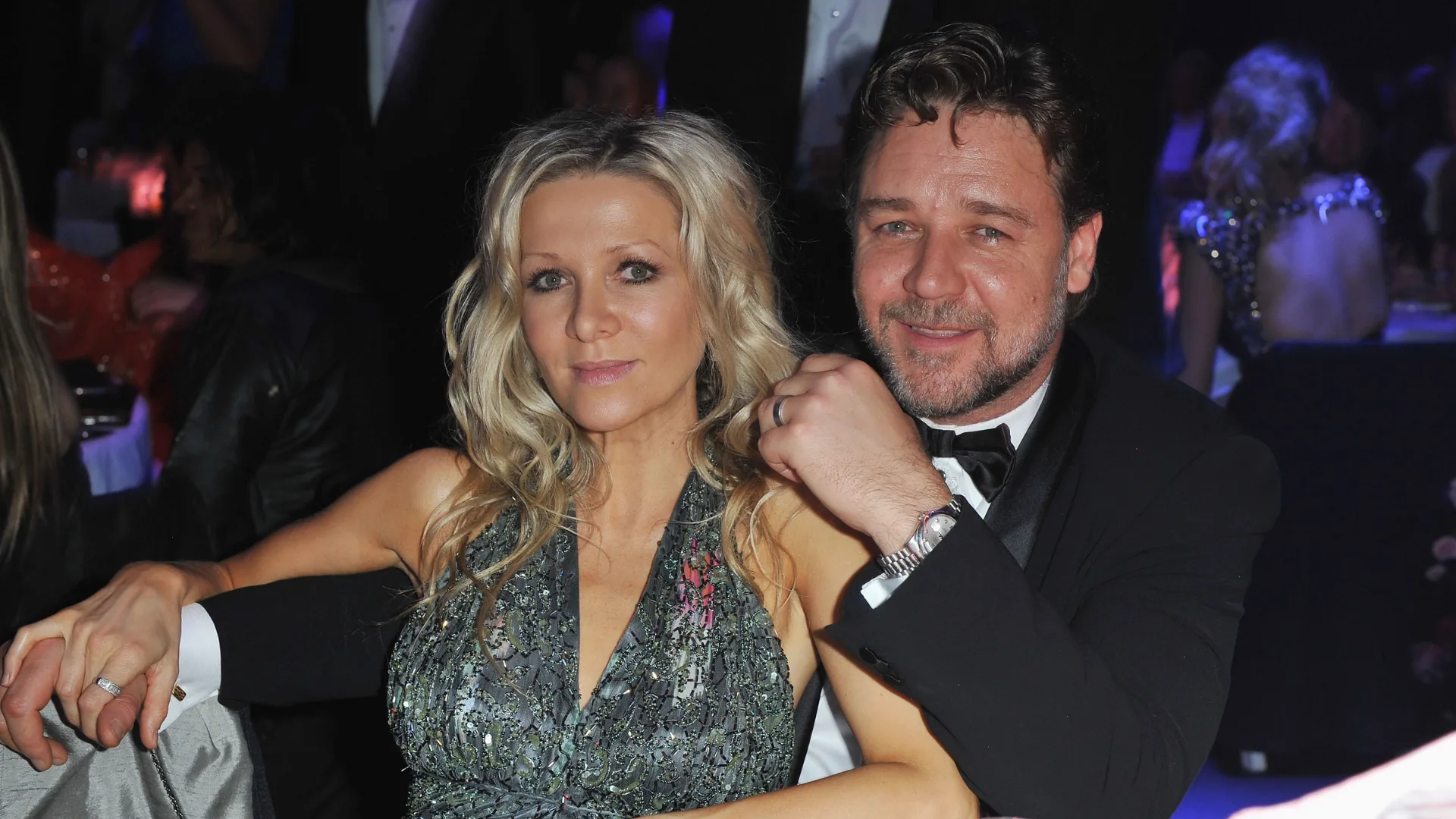 Russell Crowe and Danielle Spencer