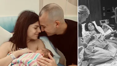 Steph and Gian birth story