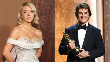 Sydney Sweeney and Tom Cruise