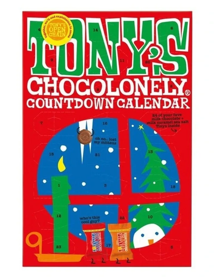 Tony's Chocolonely advent calendar