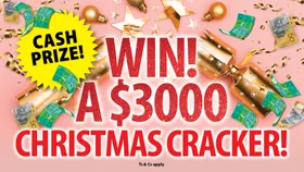 WIN! Take 5 Win a $3000 Christmas Cracker 2025