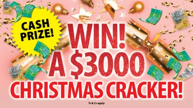 WIN! Take 5 Win a $3000 Christmas Cracker 2025