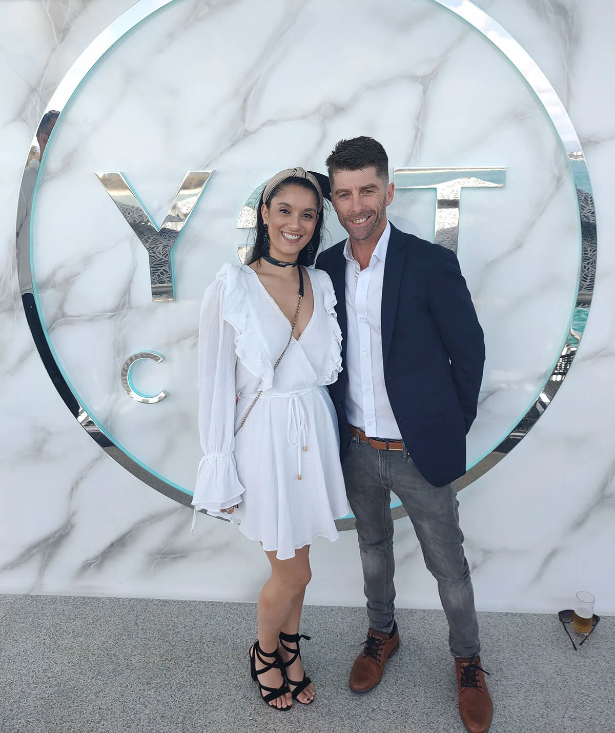 Rick and I before our daughter Raya was born. (Image: Supplied)