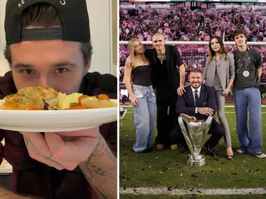 Brooklyn Beckham and the rest of the Beckhams