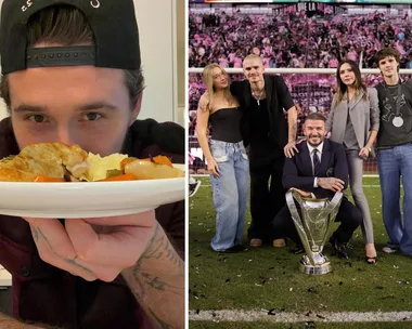 Brooklyn Beckham and the rest of the Beckhams