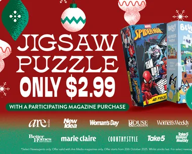 Discover the New $2.99 Jigsaw Puzzles Available at Selected Newsagents!