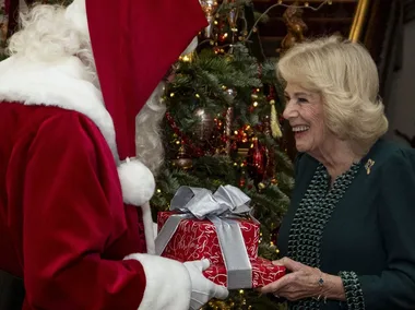 Camilla Christmas tea party