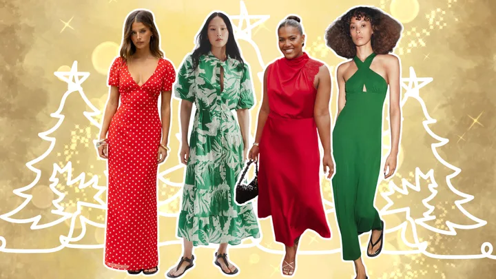 We found the perfect dress for Christmas Day lunch.