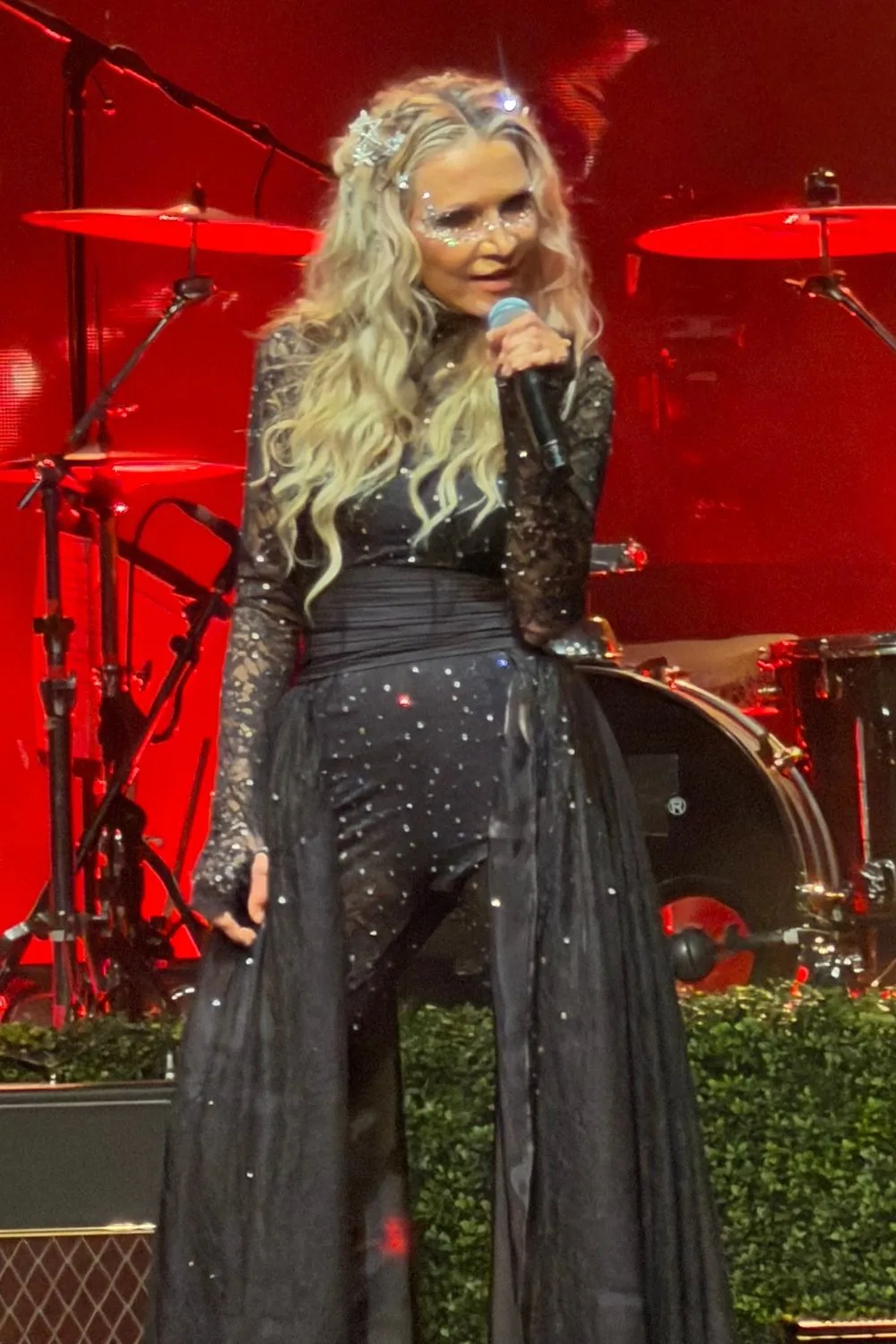 Danielle Spencer on stage in Sydney