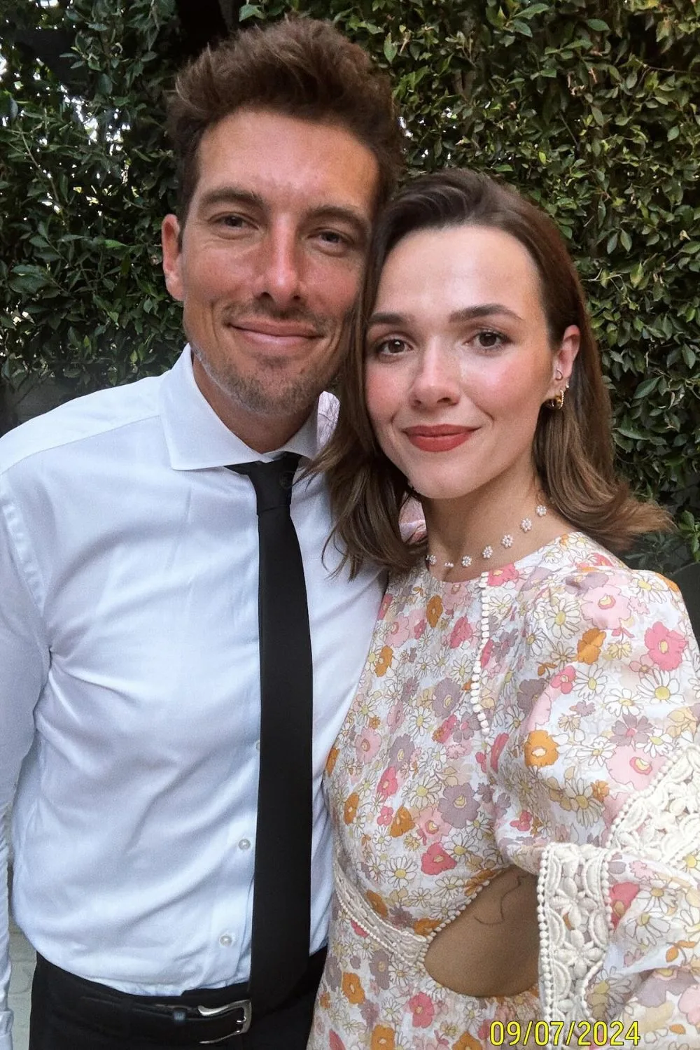 Demi Harman and husband Andrew Brooks