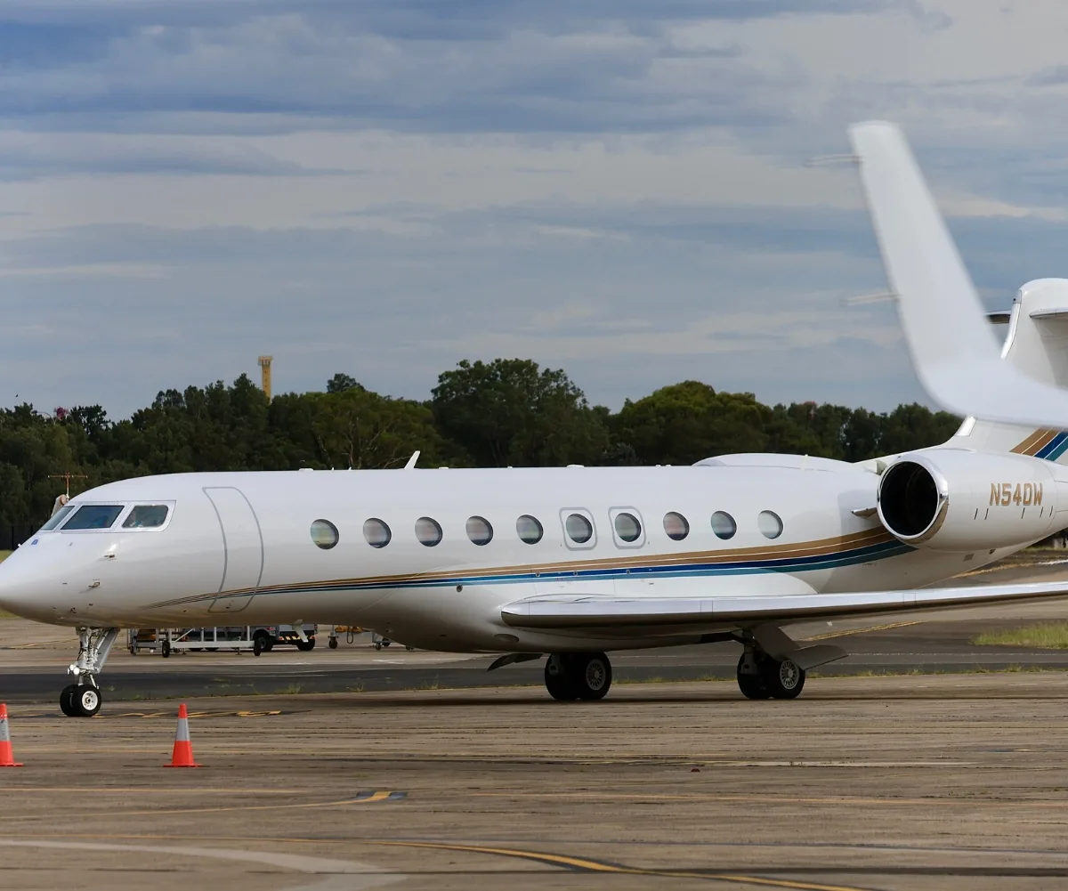 A private jet