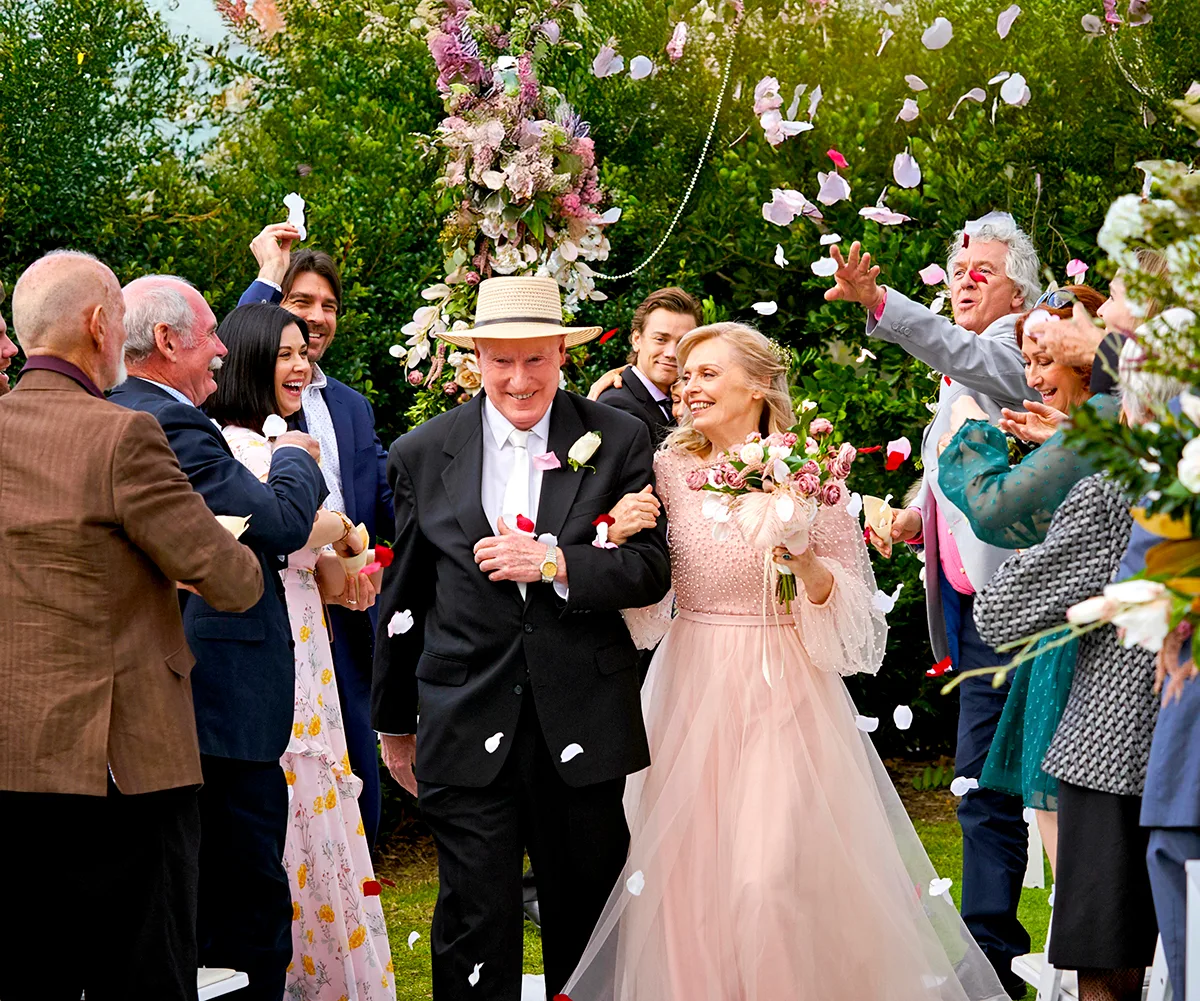 Alf and Martha marry on Home and Away.