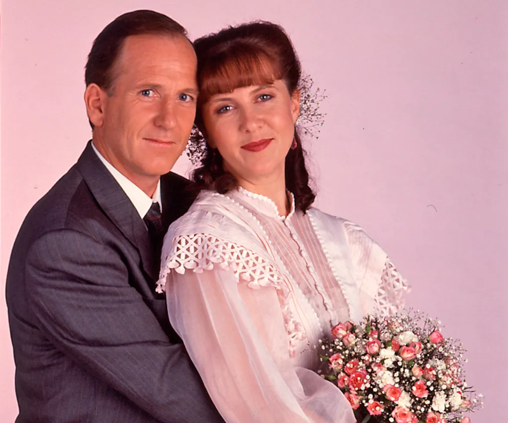 Pippa and Michael marry on Home and Away in 1991.