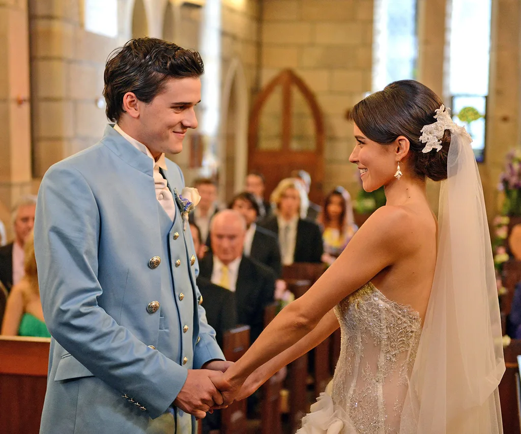 Dex and April's 2013 Home and Away wedding.