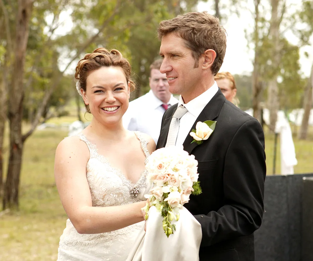 Rachel and Tony's 2009 Home and Away wedding.