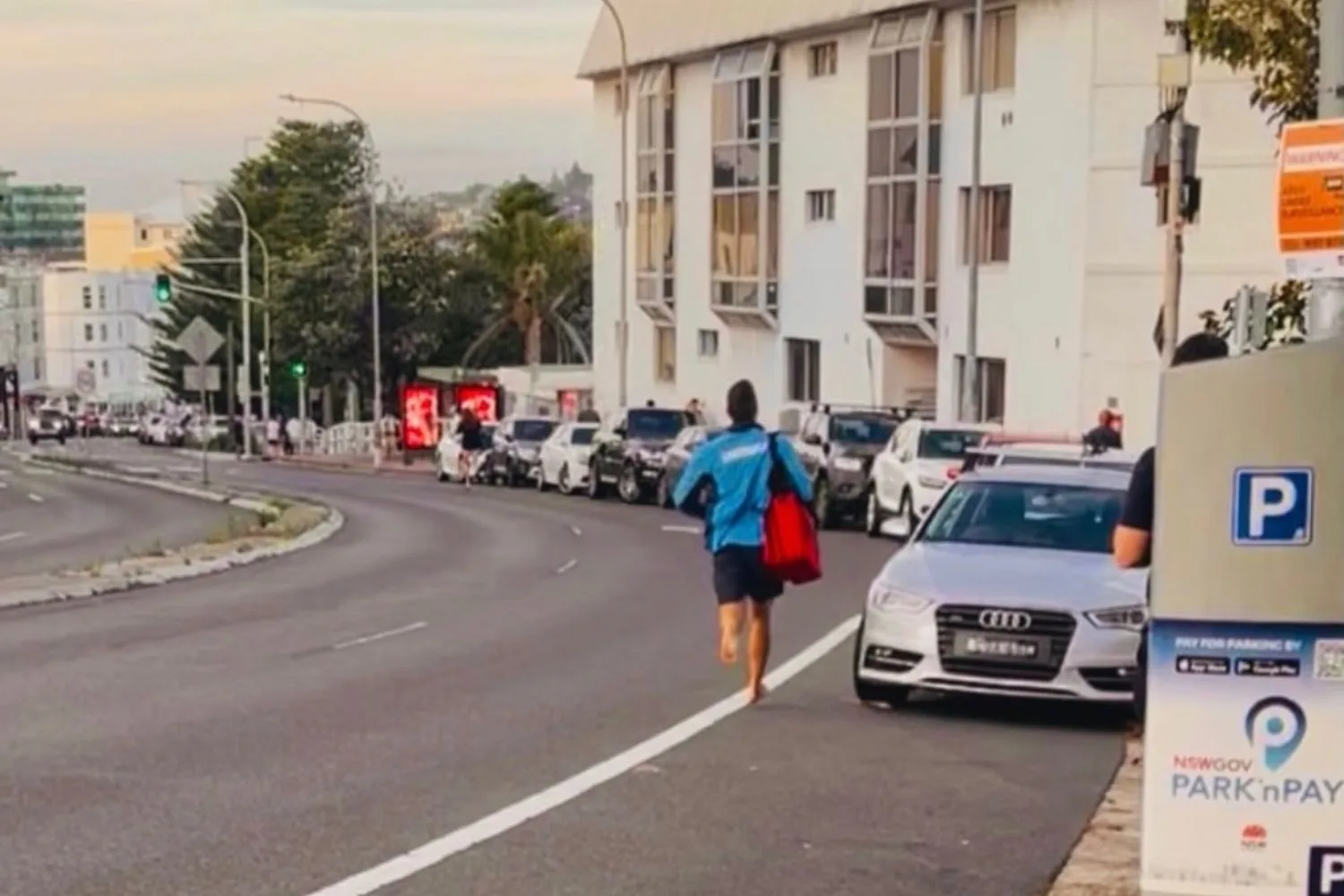 Jackson Doolan racing to the scene of the Bondi massacre in bare feet 