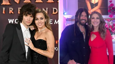 Double trouble! Could Miley Cyrus and Billy Ray Cyrus be heading up the aisle together in a joint wedding?