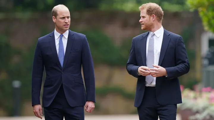 Prince Harry and William