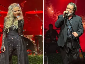 Touching moment Russell Crowe and ex Danielle Spencer reunited in Sydney