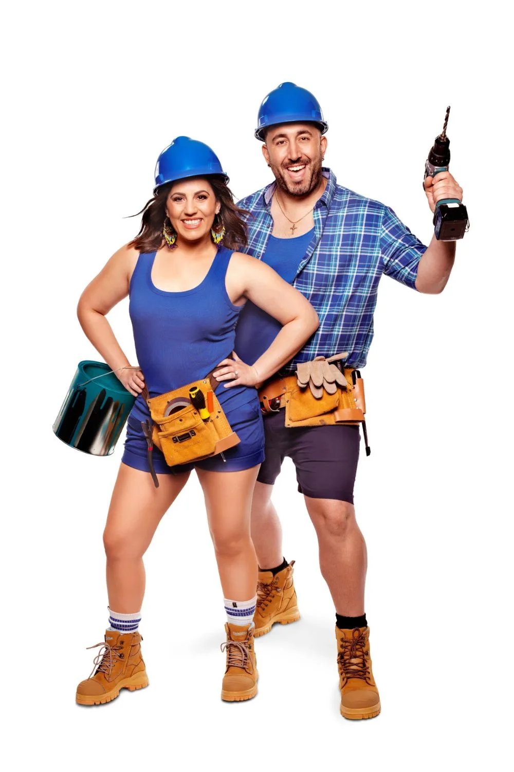 George and Sarah from The Block