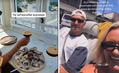 Big Brother’s Bruce and Coco have finally gone on their ‘coffee and a surf date’