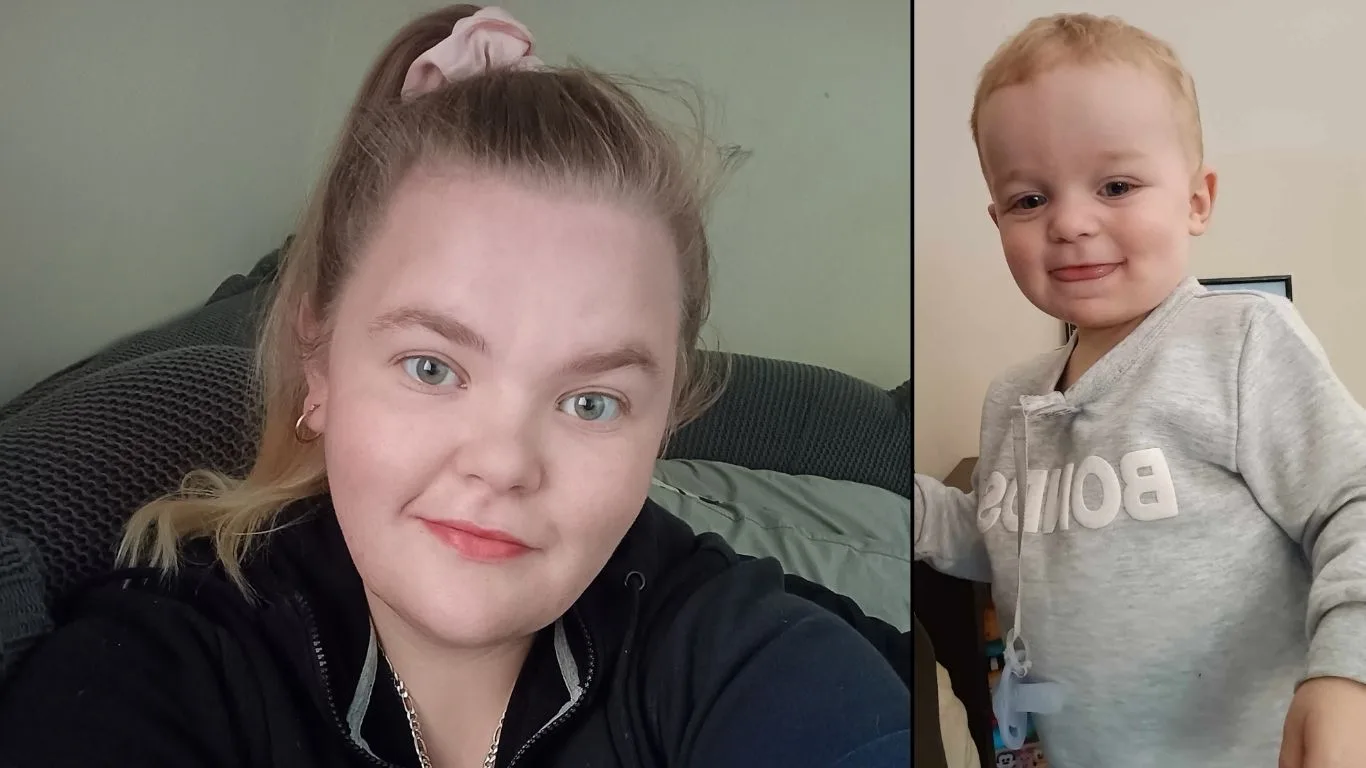 Maddiee McGaughay and her son James. (Image: Supplied)