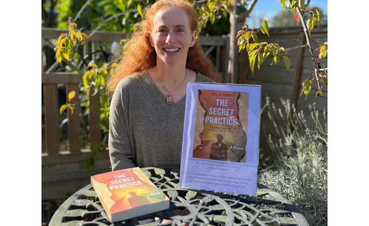 Joelle Tamraz with her book. (Image: Supplied)