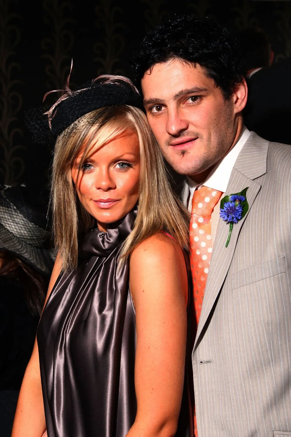 Alex and Brendan Fevola in 2007 before they lost their home.