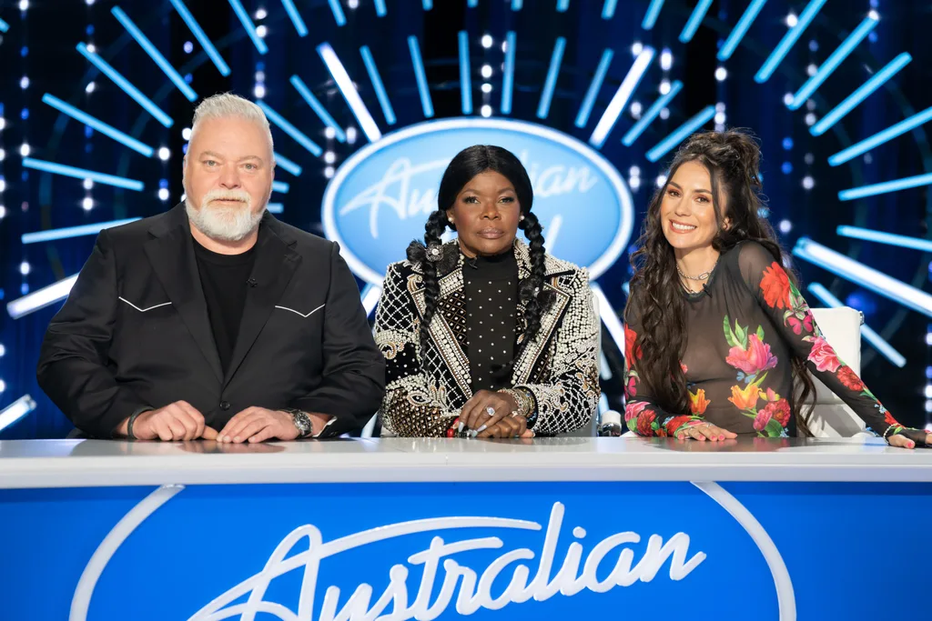 Australian Idol judges Kyle Sandilands Marcia Hines Amy Shark