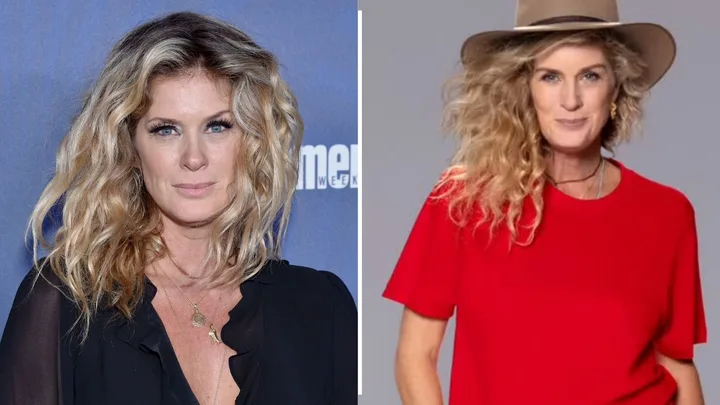 Rachel Hunter as a model and in the jungle