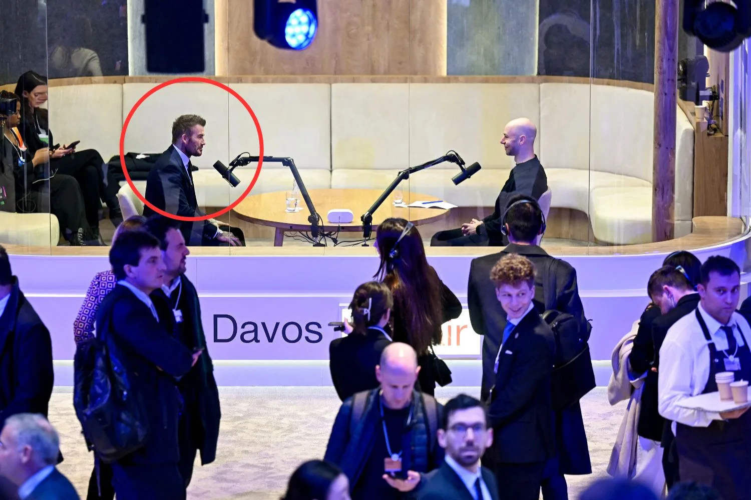 David Beckham on Sqawk Box