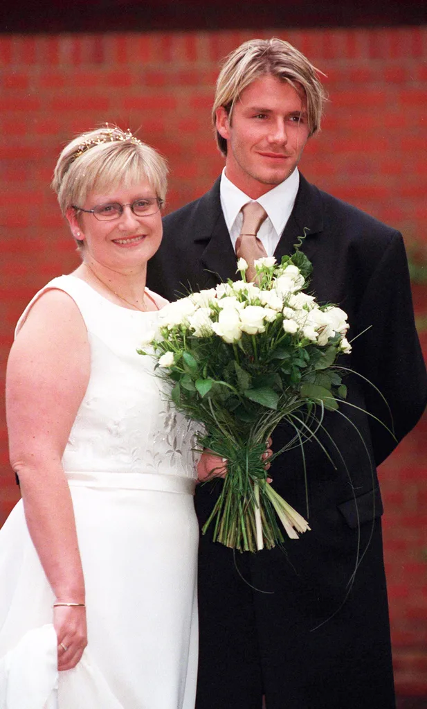 Lynne and David Beckham