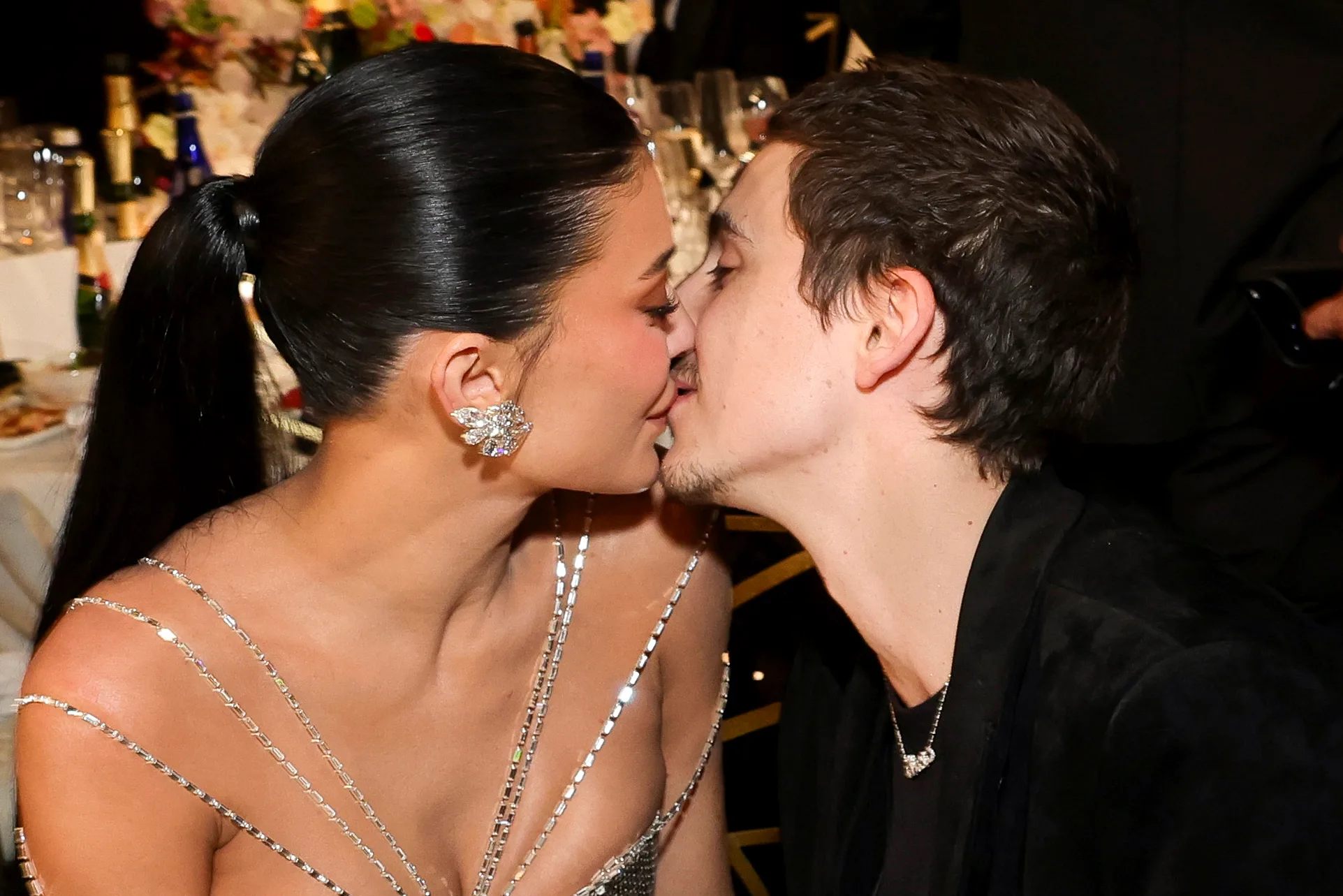 Kylie Jenner and Timoth&eacute;e Chalamet 