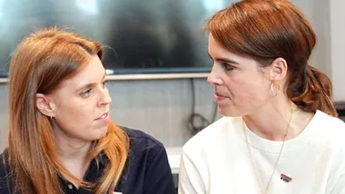 Princesses Beatrice and Eugenie