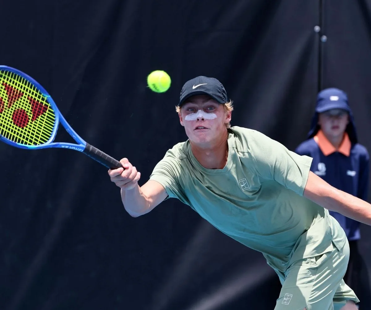 Fan favourite! Cruz Hewitt wowed the crowds at the Brisbane International. (Image: Tertius Pickard)