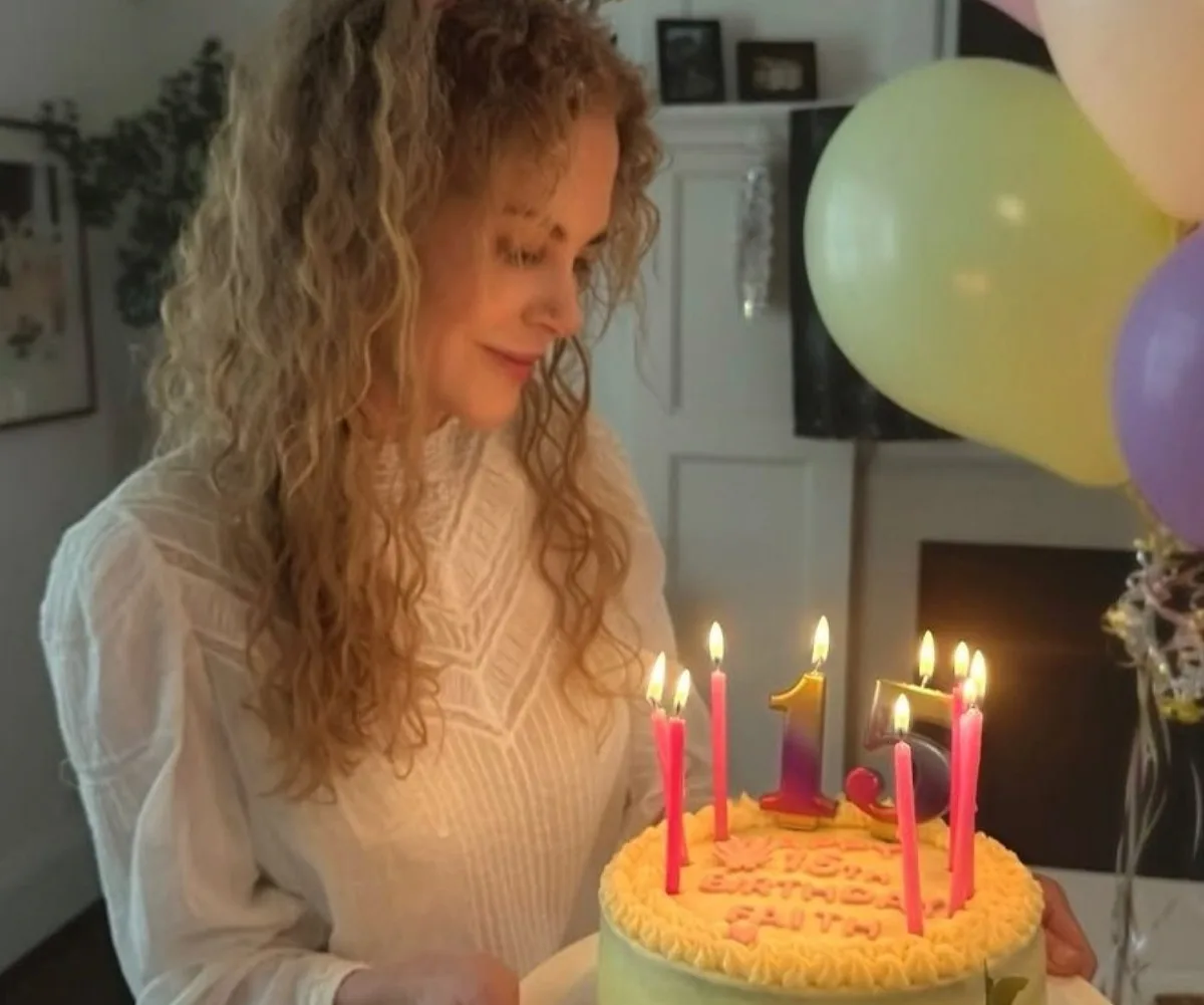 Birthday celebrations: Keith didn't attend Faith's 15th birthday in Australia. (Image: Instagram)