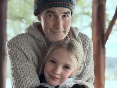 James Van Der Beek and daughter