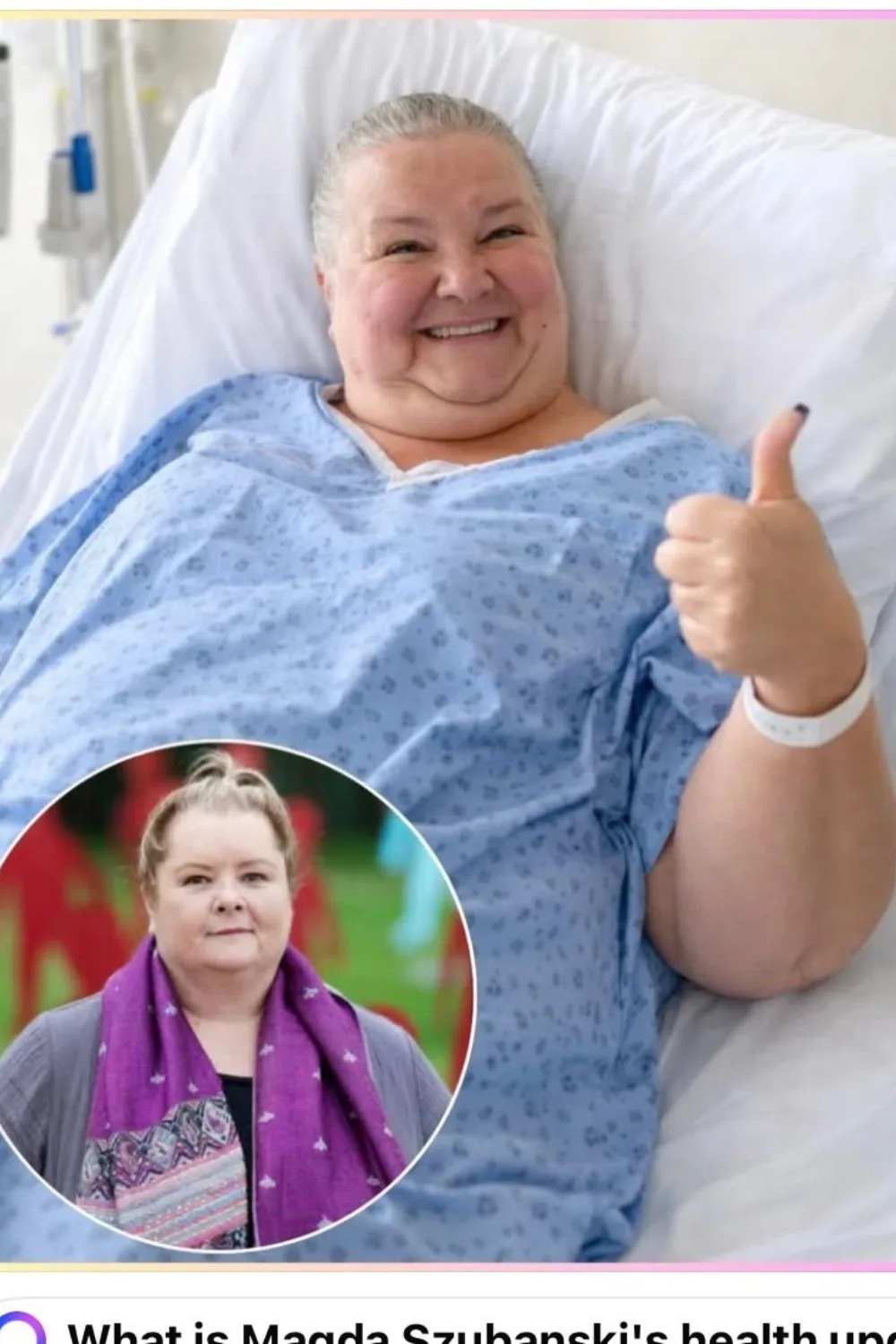 The fake post flagged by Magda Szubanksi