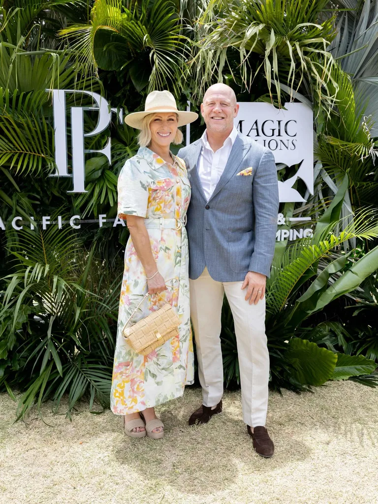 Zara and Mike Tindall