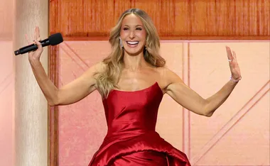 Golden Globes 2026 host Nikki Glaser roasts nominees in the room during her opening monologue