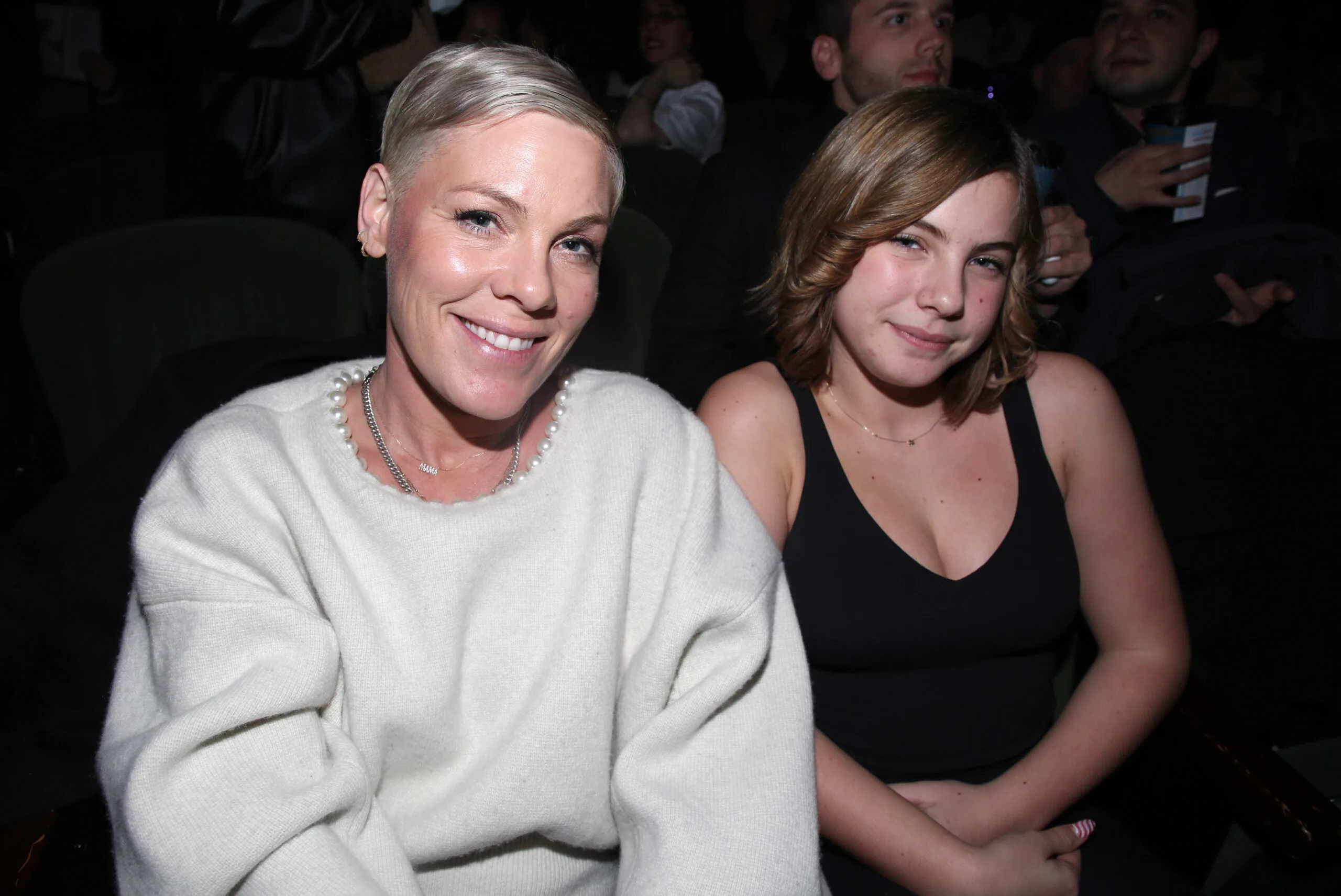 Pink and her daughter Willow Hart 