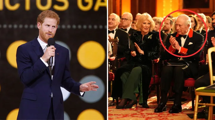 Prince Harry and King CHarles