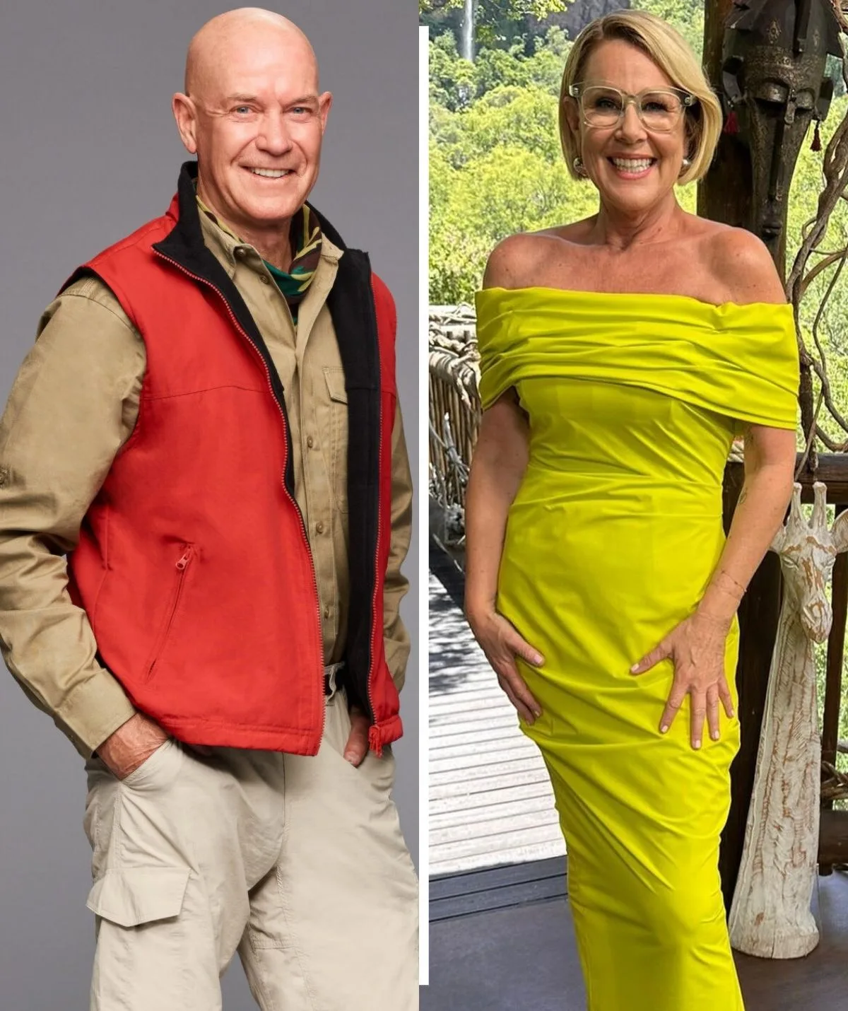 Gary Sweet and Julie Morris