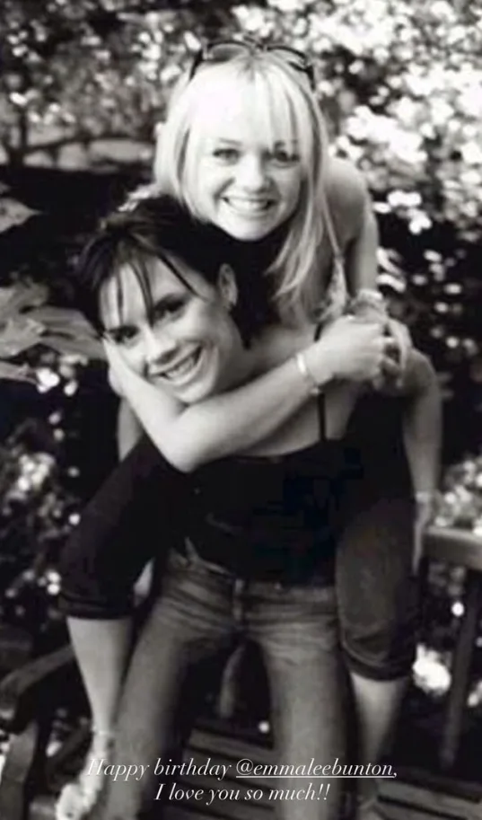 Victoria Beckham and Emma Bunton