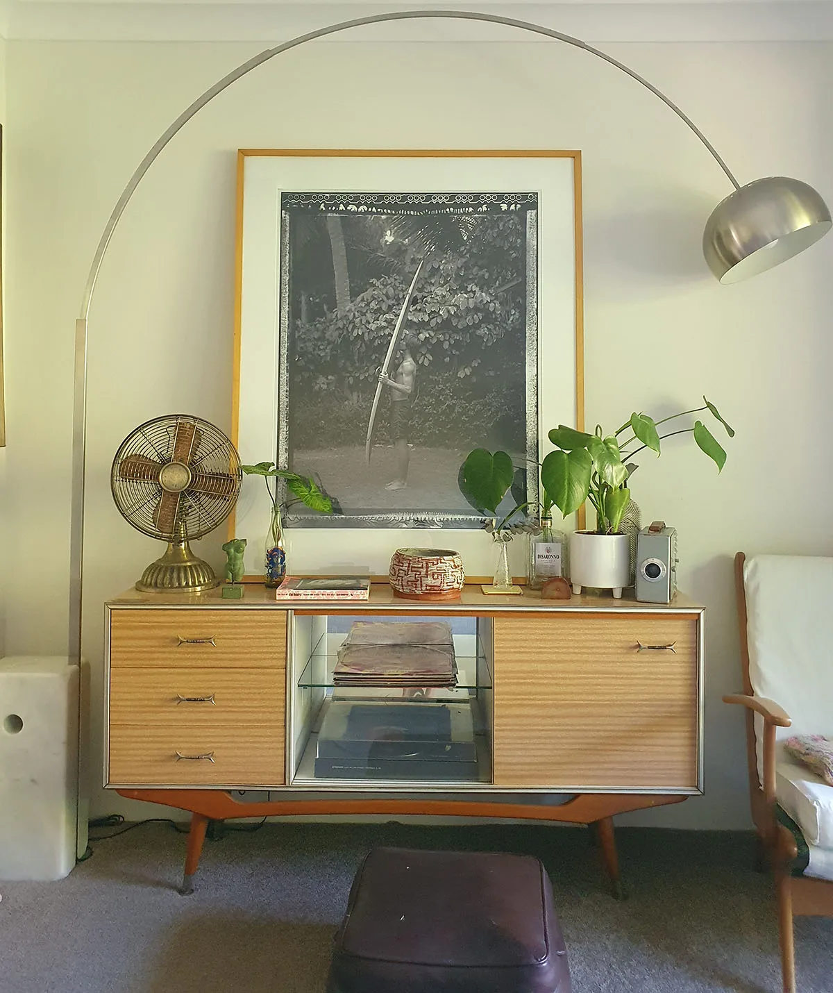 My living room is filled with things found on the street. (Image: Supplied)