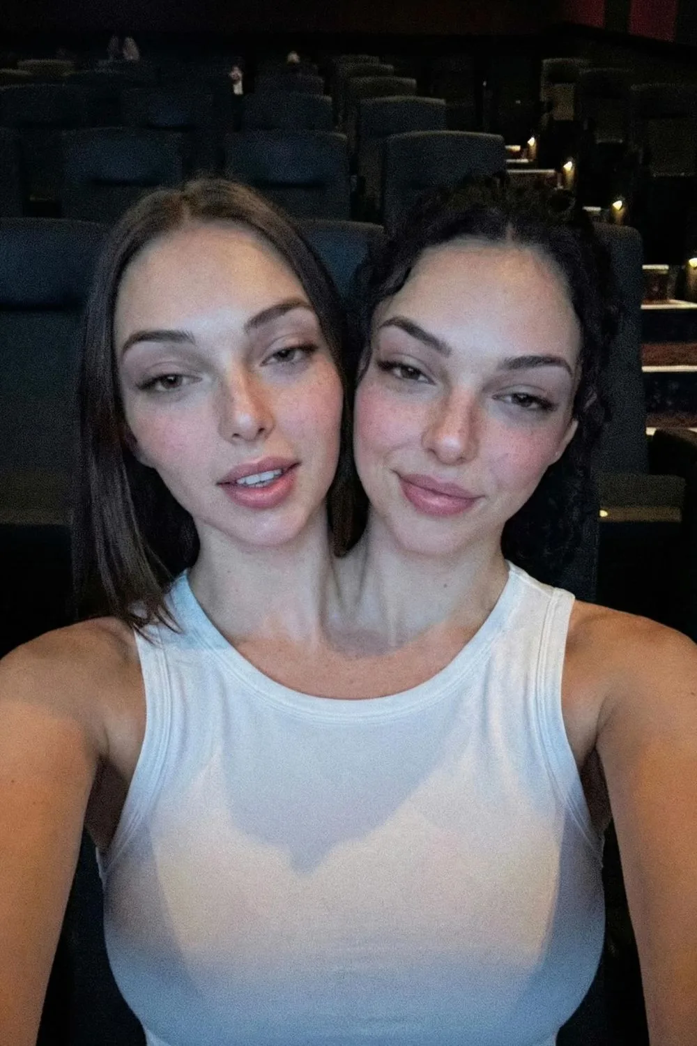 Camila and Valeria AI conjoined twins