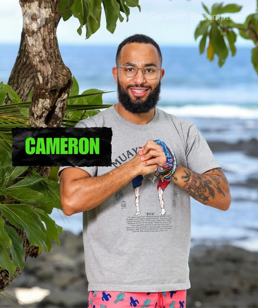 Cameron Kwabena Quashie Australian Survivor: Redemption.