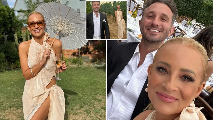 Carrie Bickmore wedding snaps send social media wild