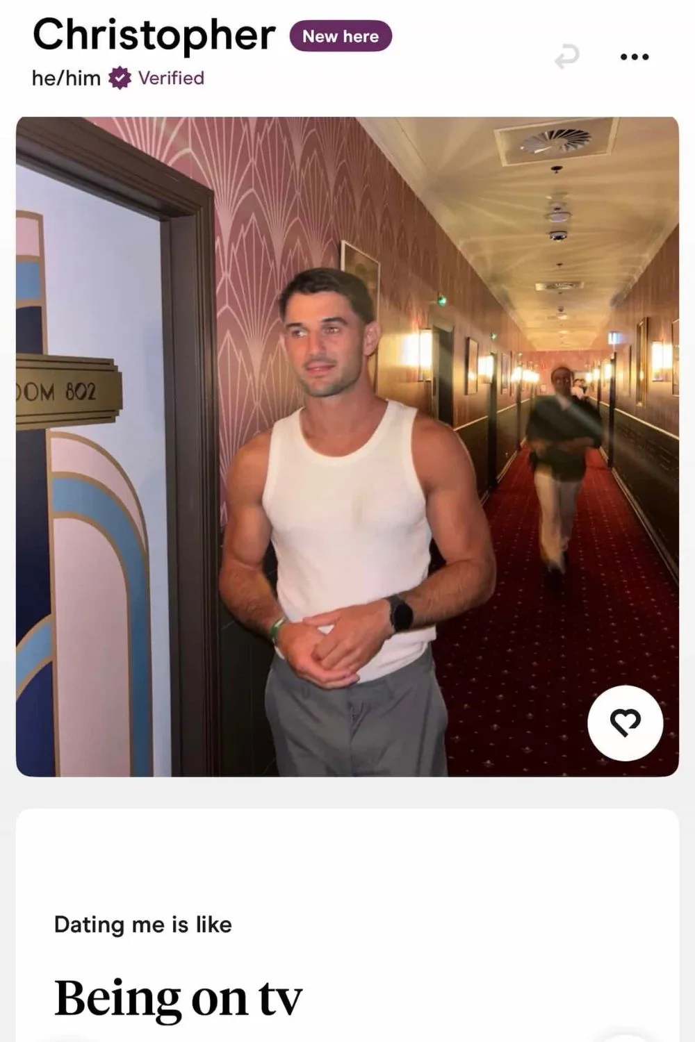 Chris Nield from MAFS on Hinge