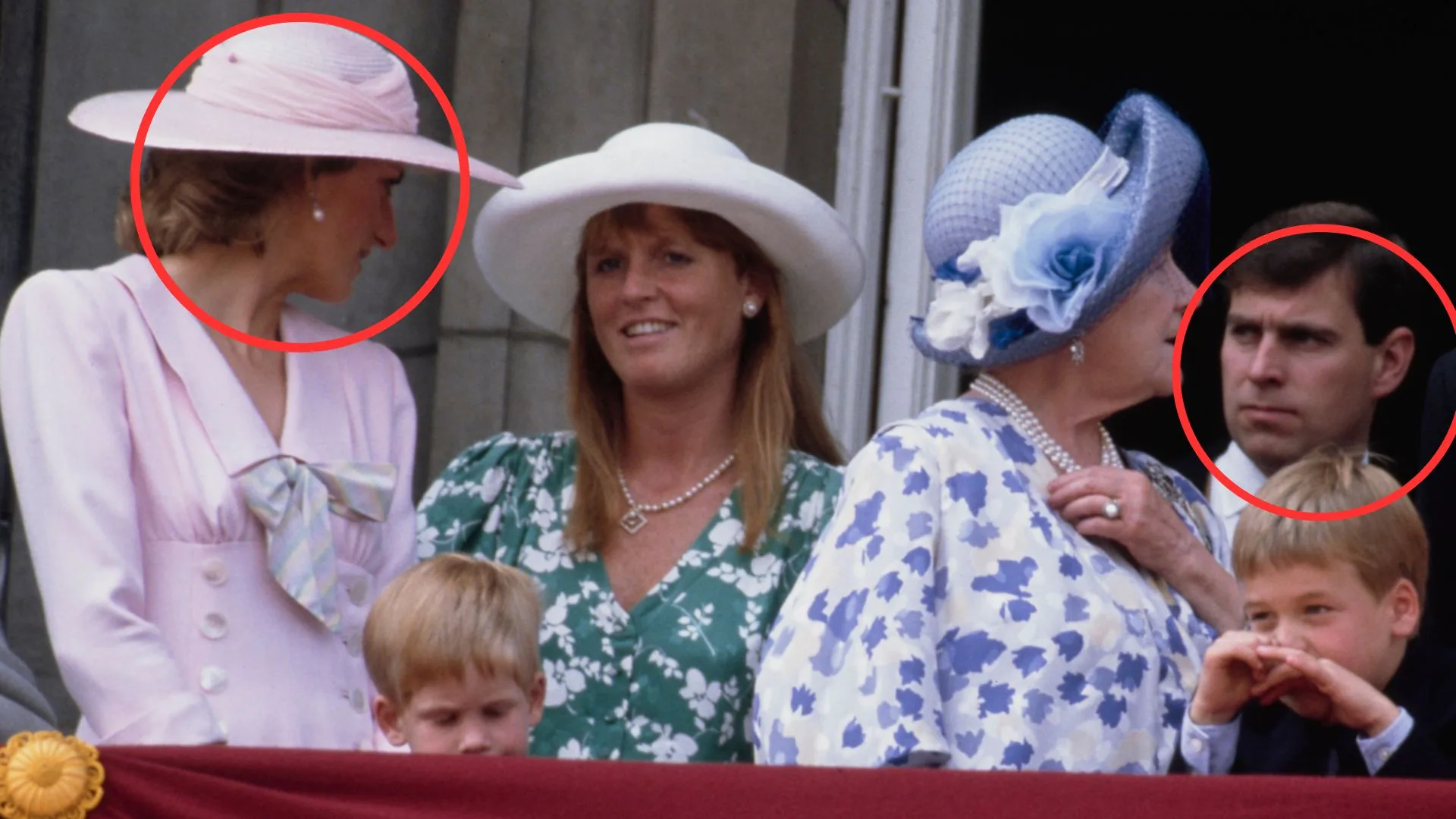 Princess Diana, Andrew Mountbatten-Windsor